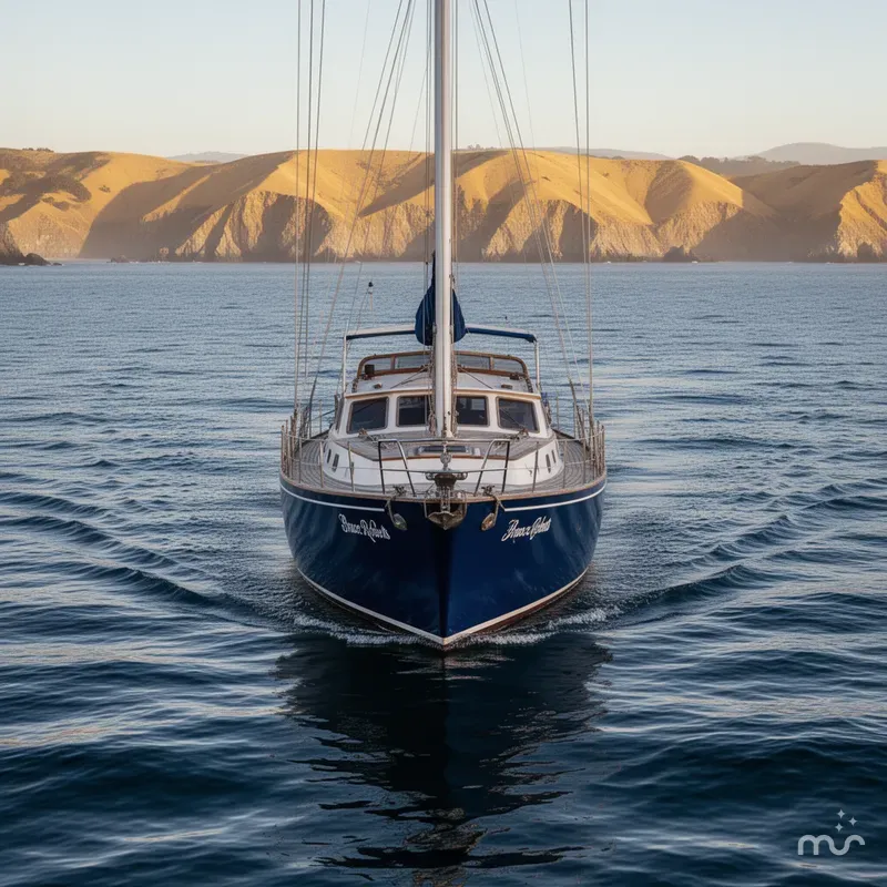 Slide: The Image of Bruce Roberts Ketch 2000 - 2