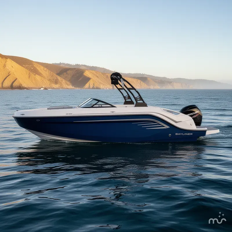 Slide: The Image of Bayliner DX 2200 w/ 200HP Mercury! 2024 - 1