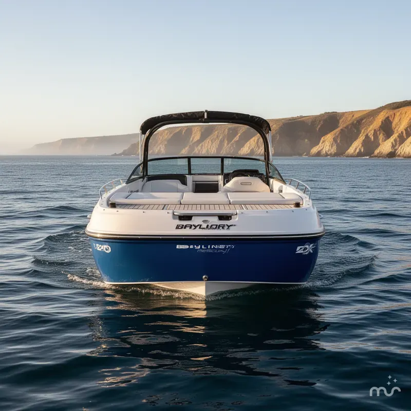 Slide: The Image of Bayliner DX 2200 w/ 200HP Mercury! 2024 - 2