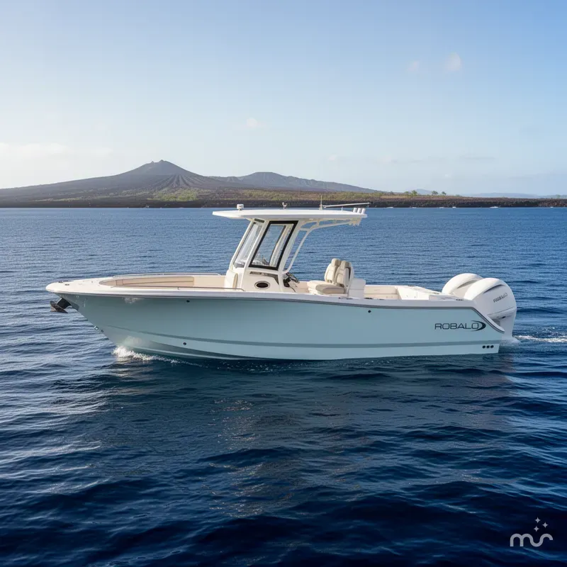 Slide: The Image of Robalo R250 Center Console 2026 - 2