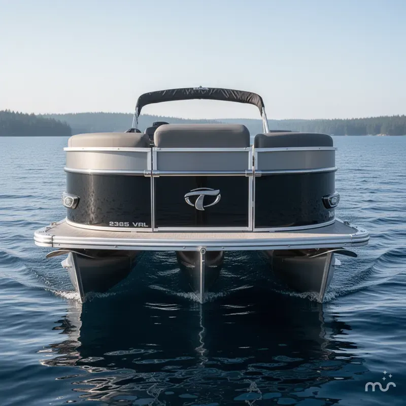 Slide: The Image of Tahoe Cascade 2385 VRL Swingback & Honda 140HP 4-Stroke 2024 - 0
