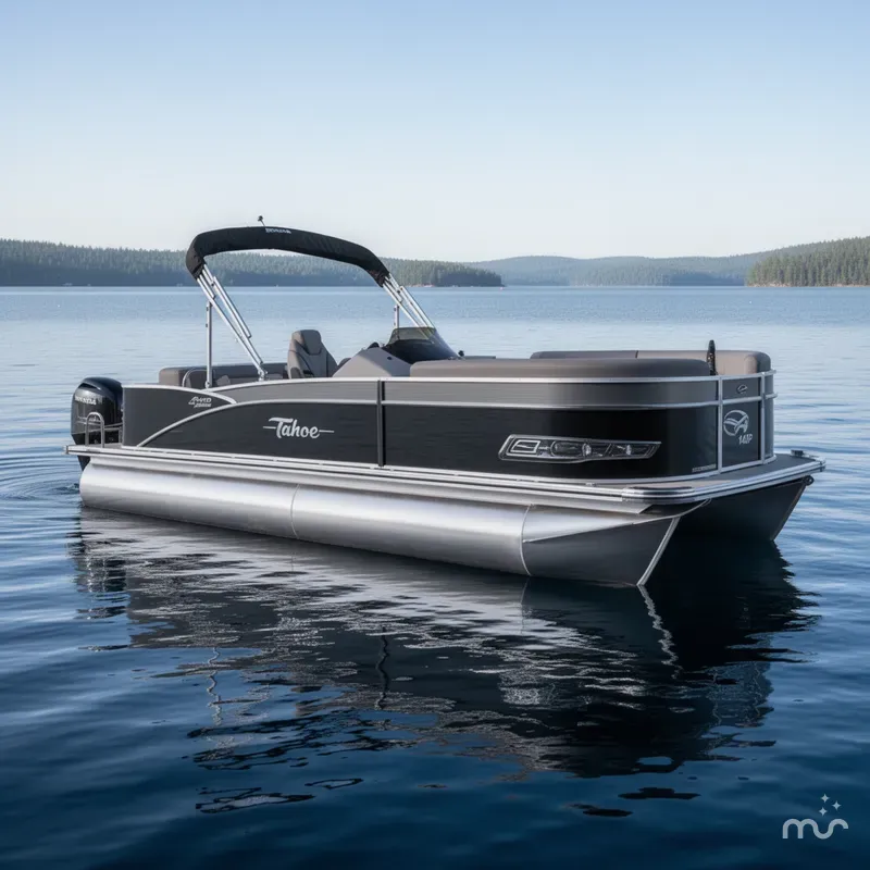 Slide: The Image of Tahoe Cascade 2385 VRL Swingback & Honda 140HP 4-Stroke 2024 - 2