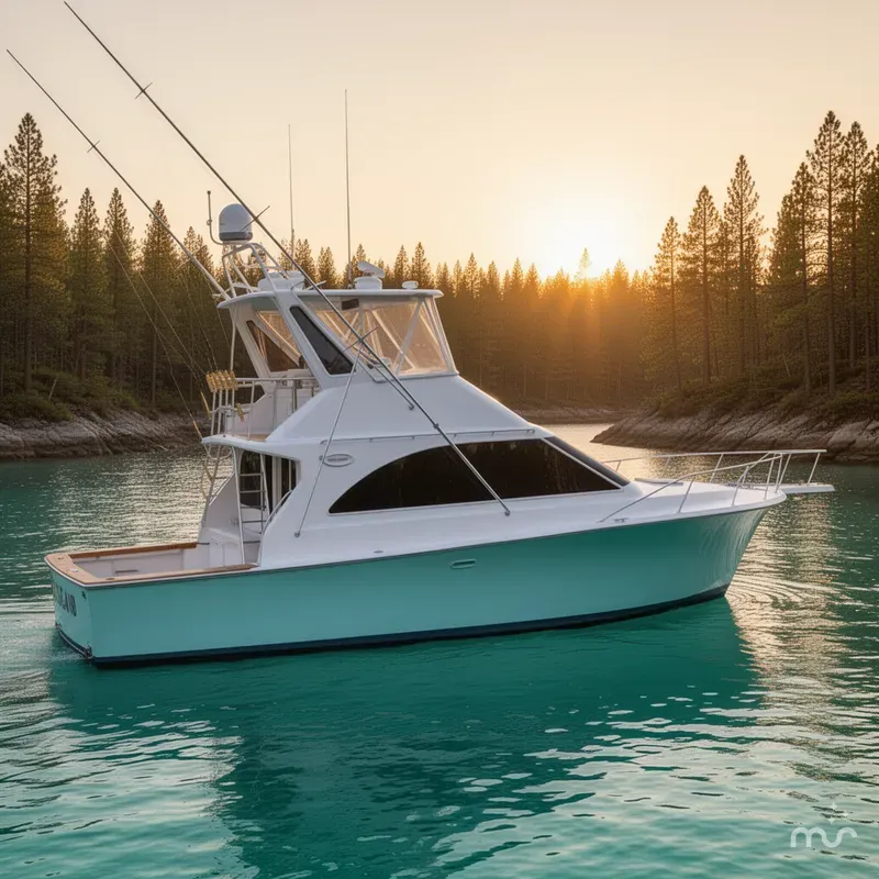 Slide: The Image of Ocean 42 Flybridge 1993 - 2