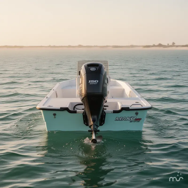 Slide: The Image of Mako Pro Skiff 17 CC 2024 - 2