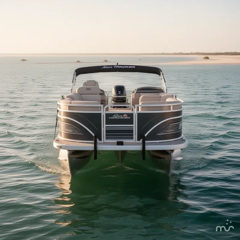 Slide: The Image of Sun Tracker Fishin' Barge 22 DLX 2024 - 1