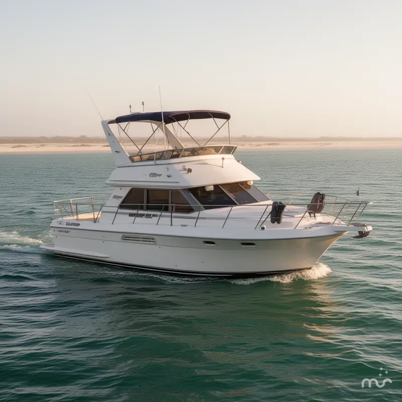 Slide: The Image of Carver 370 Aft Cabin 1996 - 0