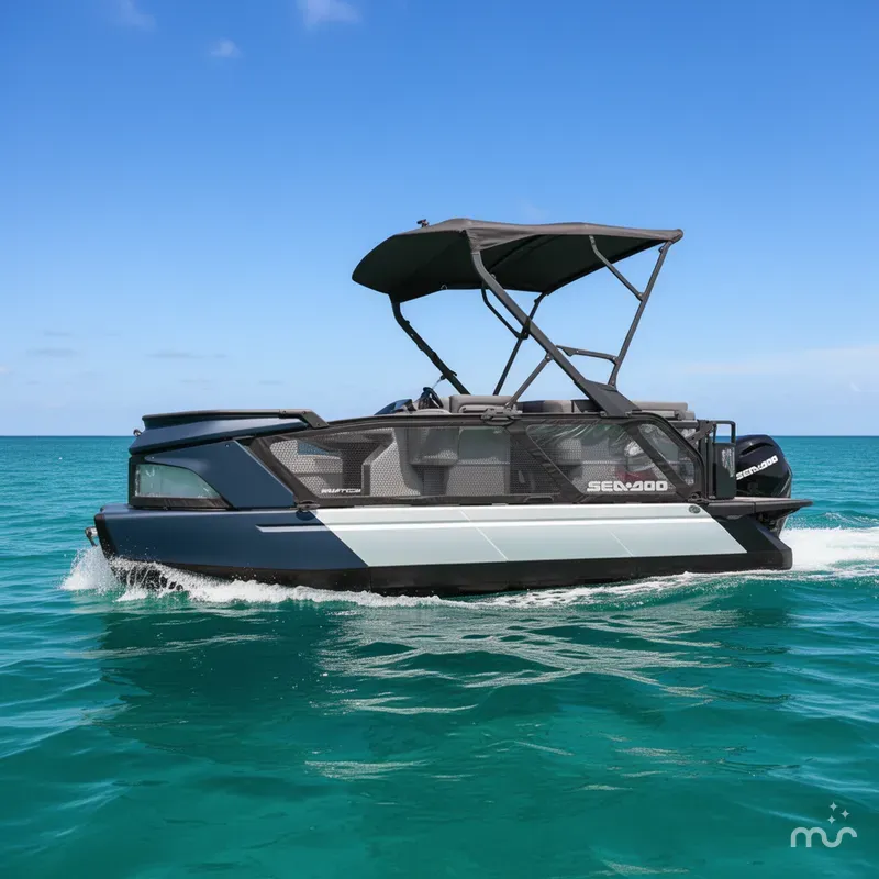 Slide: The Image of Sea-Doo Switch® Cruise 18 - 130 hp Galvanized 2024 - 0