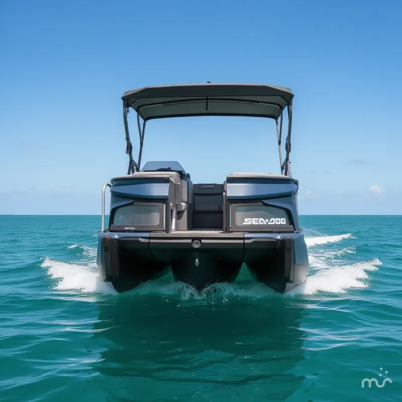 Slide: The Image of Sea-Doo Switch® Cruise 18 - 130 hp Galvanized 2024 - 2