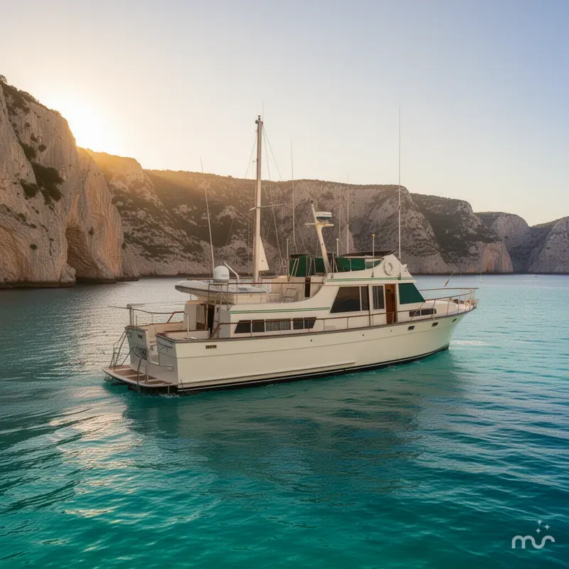 The Image of Tollycraft 48' Cockpit Motor Yacht 1977 - 0