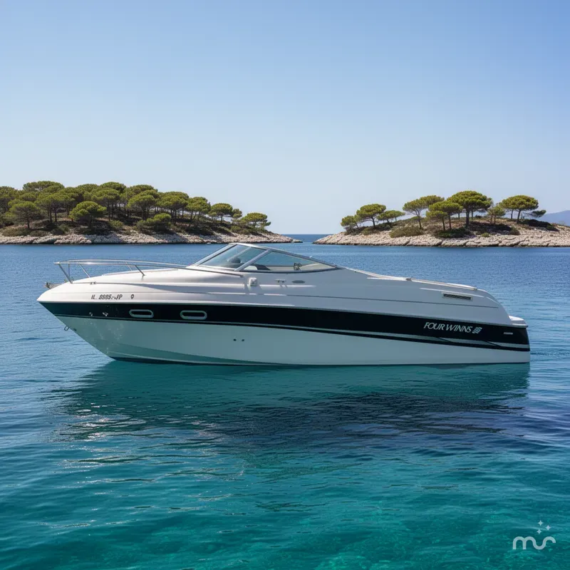 Slide: The Image of Four Winns 245 Sundowner 2002 - 2