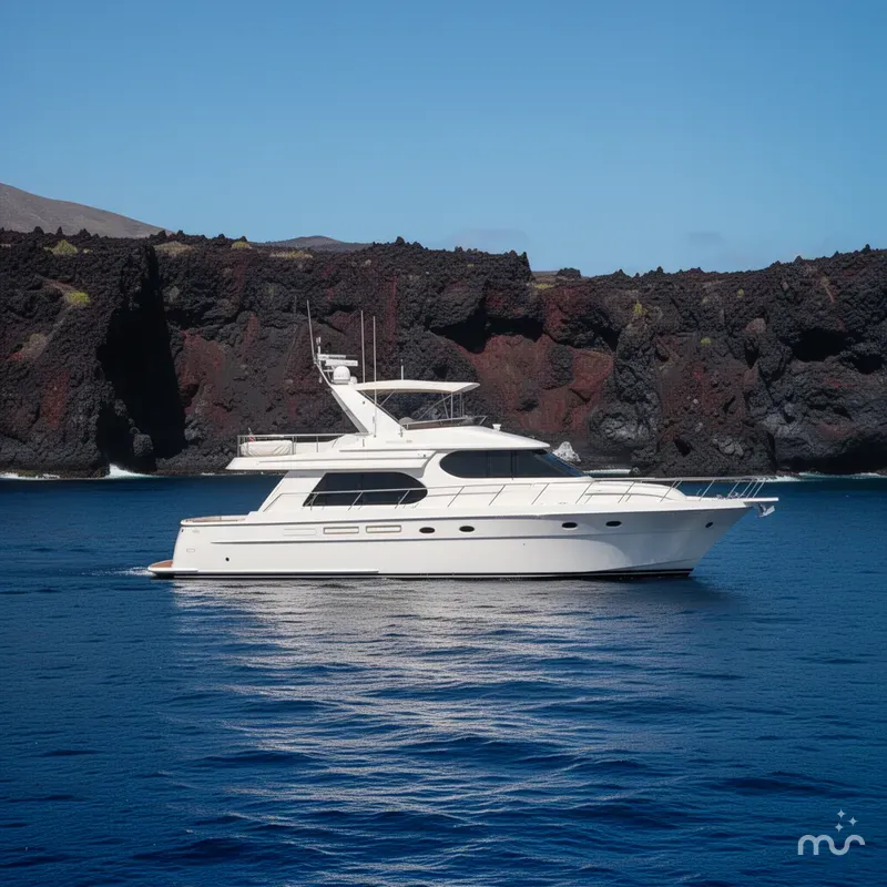 Slide: The Image of Ocean Alexander 610 Pilothouse 1998 - 2
