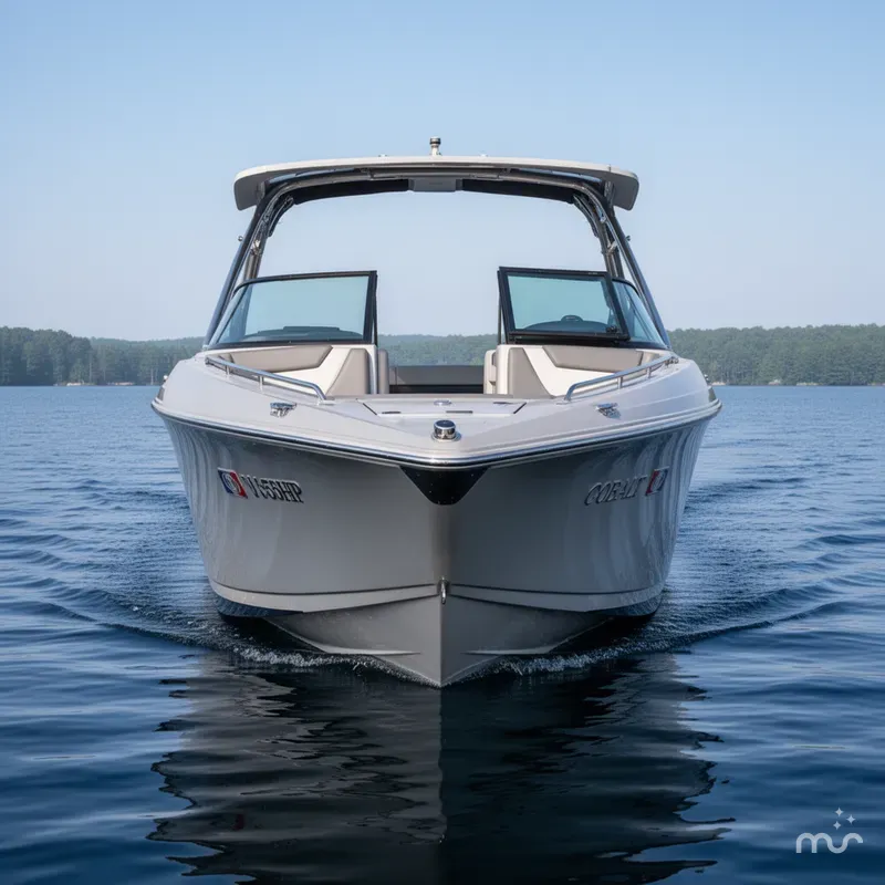 Slide: The Image of Cobalt R33 with Twin 350HP Volvo V8s 2024 - 1