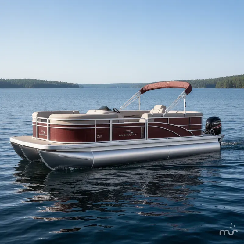 Slide: The Image of Bennington 20 SL - L Bench - Pontoon 2024 - 2