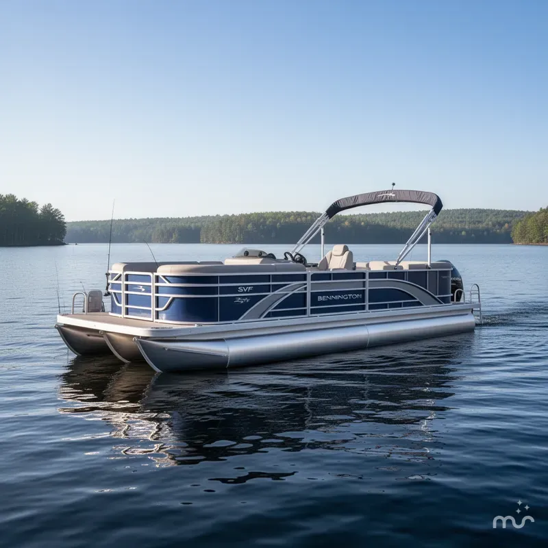 Slide: The Image of Bennington SV Fishing 20 SVF Pontoon 2024 - 1