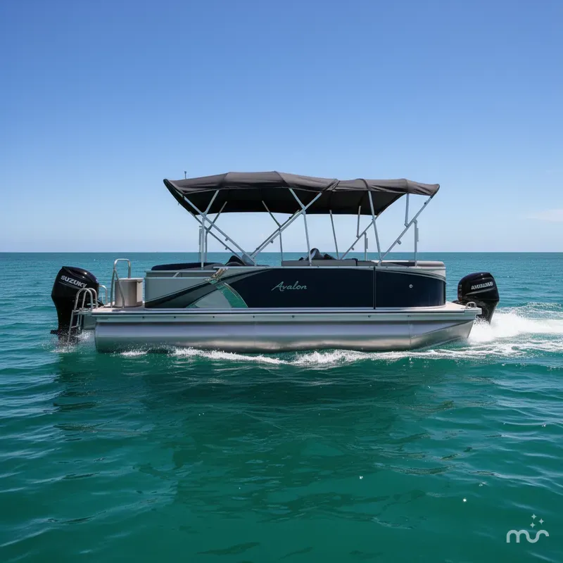 Slide: The Image of Avalon LSZ Quad Lounger 21 FT 2023 - 0