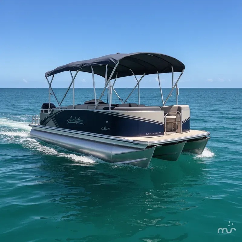 Slide: The Image of Avalon LSZ Quad Lounger 21 FT 2023 - 1