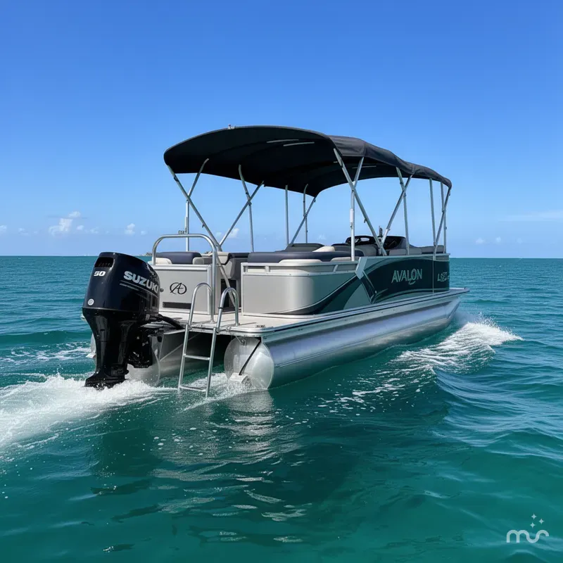Slide: The Image of Avalon LSZ Quad Lounger 21 FT 2023 - 2