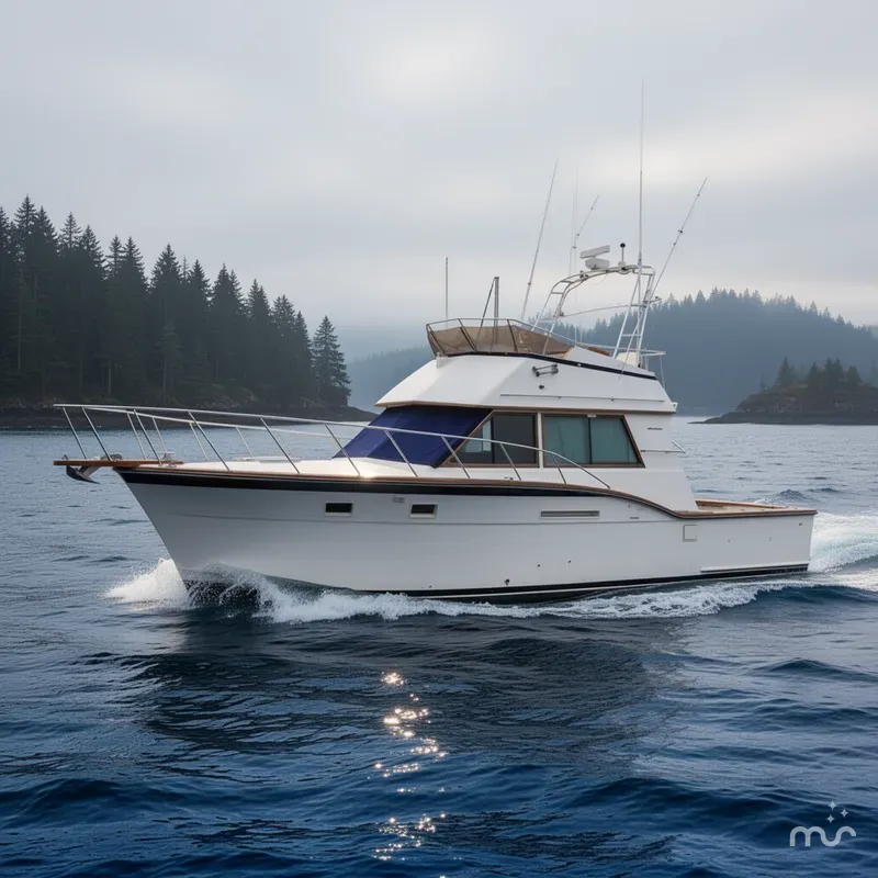 Slide: The Image of Hatteras 37 Convertible 1977 - 4