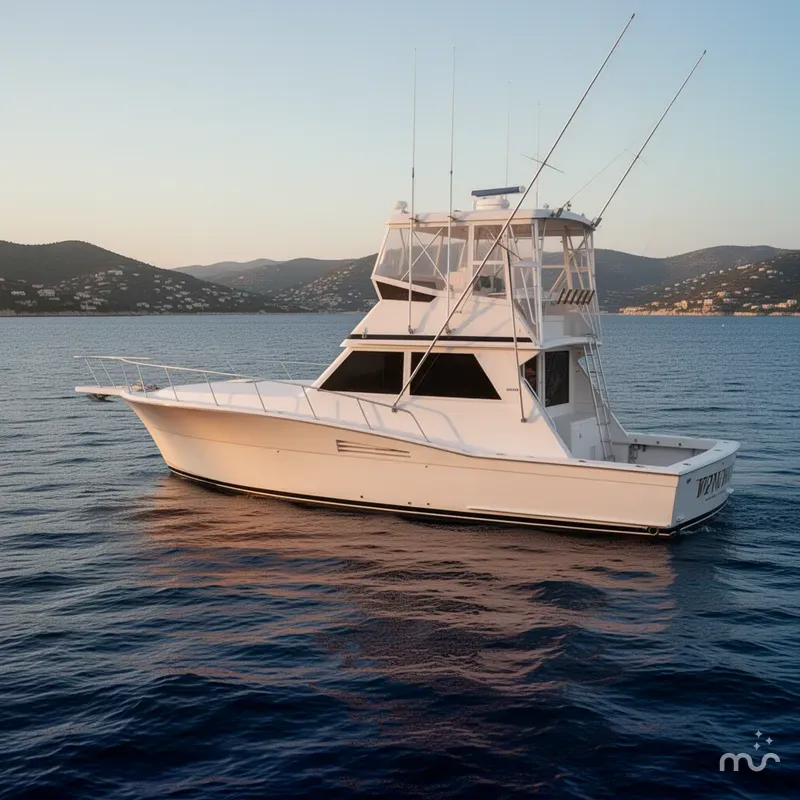 Slide: The Image of Viking 41 Sportfish Convertible 1989 - 2