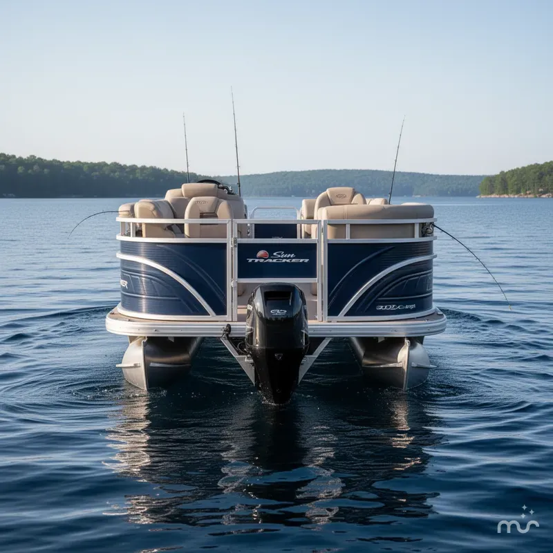 Slide: The Image of Sun Tracker Fishin' Barge 20 DLX 2024 - 1