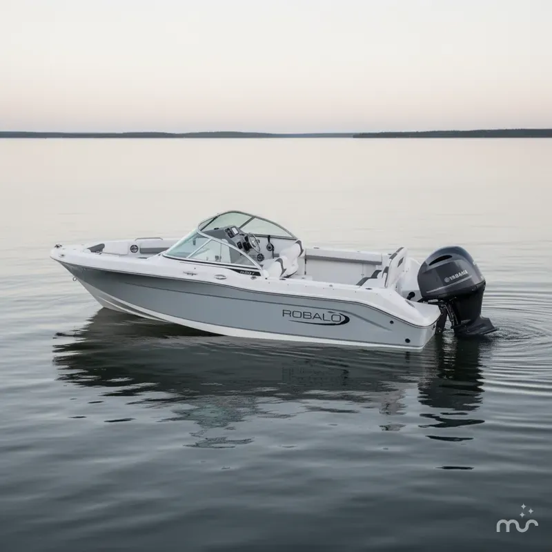 Slide: The Image of Robalo R207 Dual Console 2024 - 2