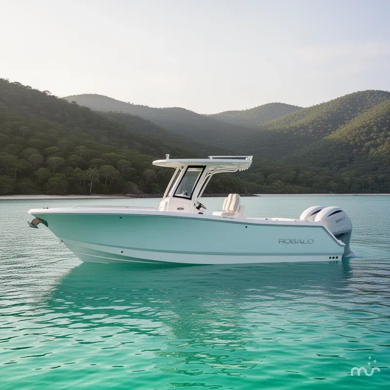Slide: The Image of Robalo R250 Center Console 2026 - 2