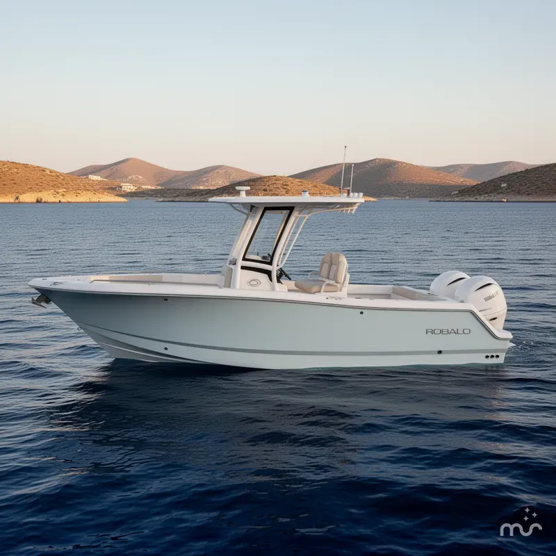 Slide: The Image of Robalo R250 Center Console 2026 - 2