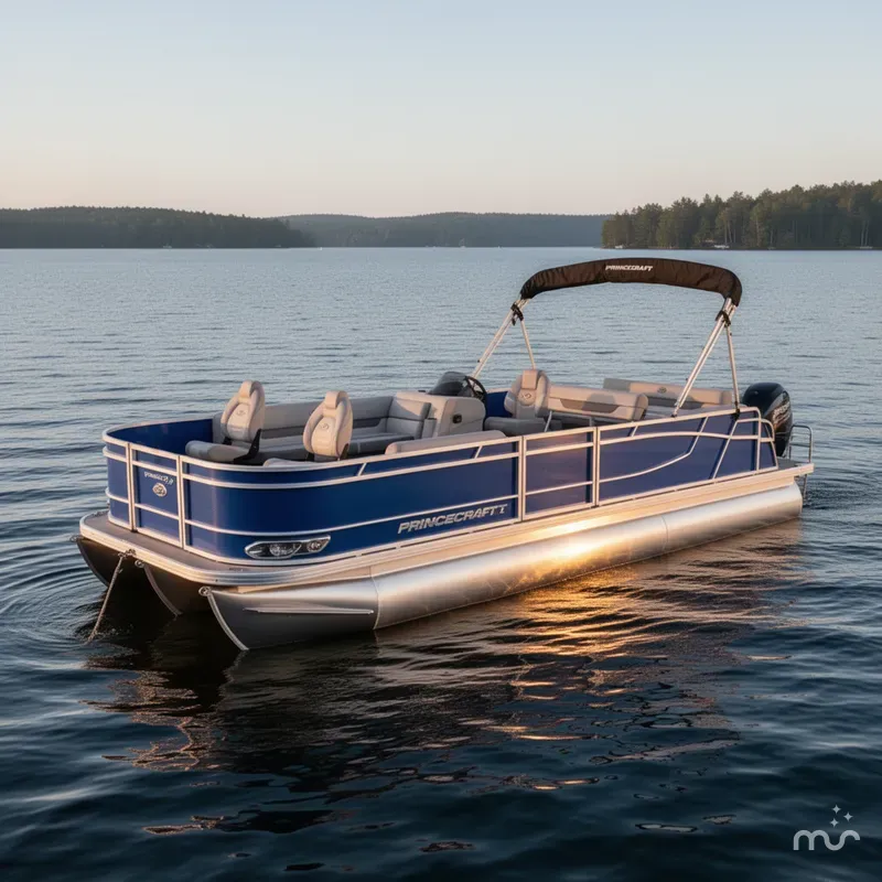 Slide: The Image of Princecraft 23 Sportfisher 2-S RL Swingback/Fish Pontoon & Mer 2024 - 1