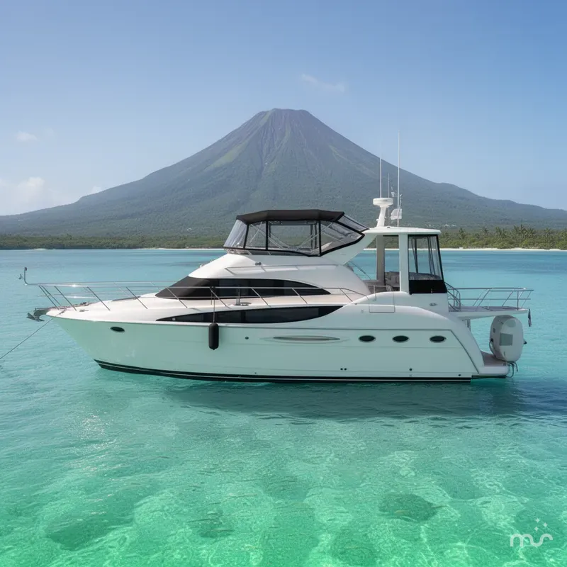 Slide: The Image of Meridian Motoryacht 2004 - 2
