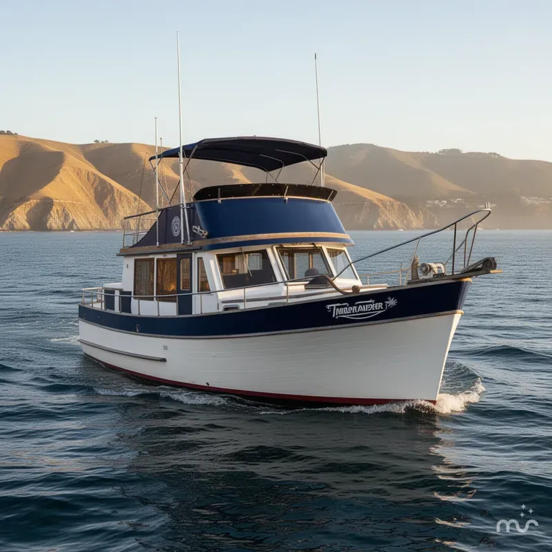 Slide: The Image of Marine Trader Double Cabin 1977 - 0