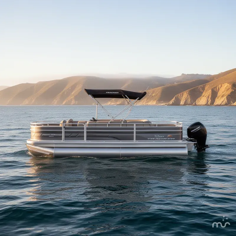 Slide: The Image of Sun Tracker Fishin' Barge 20 DLX 2024 - 0