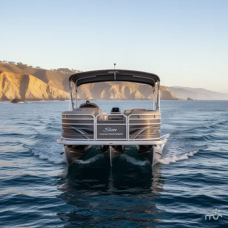 Slide: The Image of Sun Tracker Fishin' Barge 20 DLX 2024 - 1