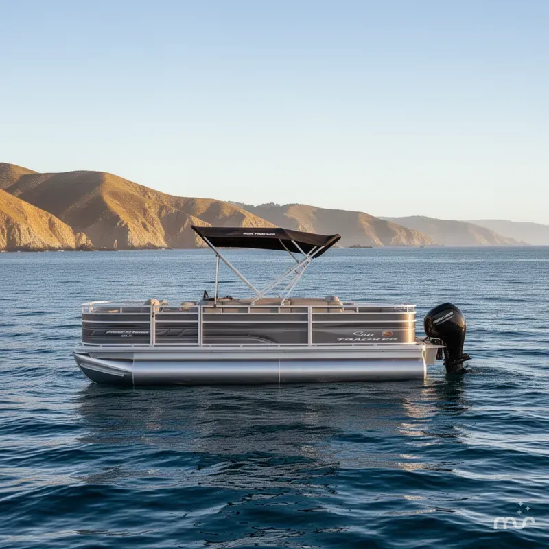 Slide: The Image of Sun Tracker Fishin' Barge 20 DLX 2024 - 2