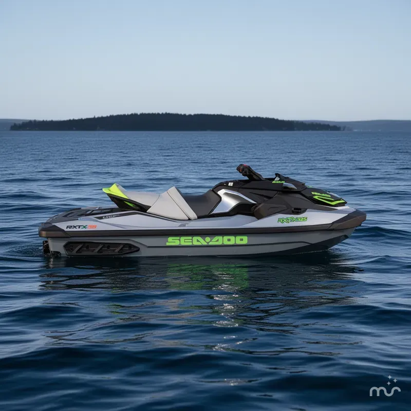 Slide: The Image of Sea-Doo RXT-X 325 Ice Metal/MantaGreen 2024 - 1