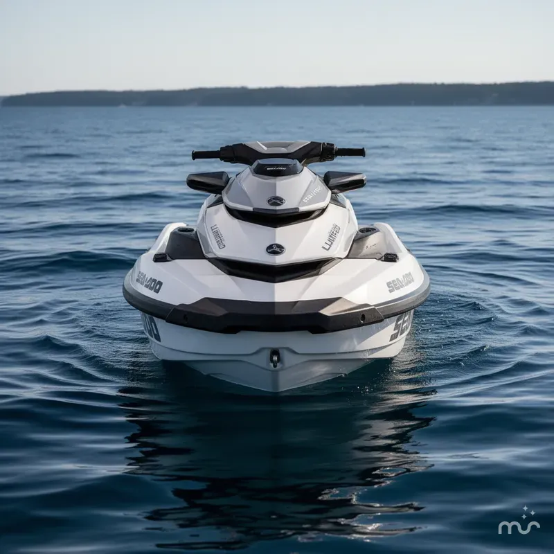 Slide: The Image of Sea-Doo GTX Limited 300 White Pearl Premium 2024 - 1