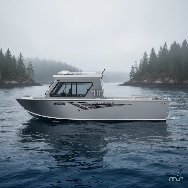 Slide: The Image of Hewescraft 240 Ocean Pro HT 2026 - 2