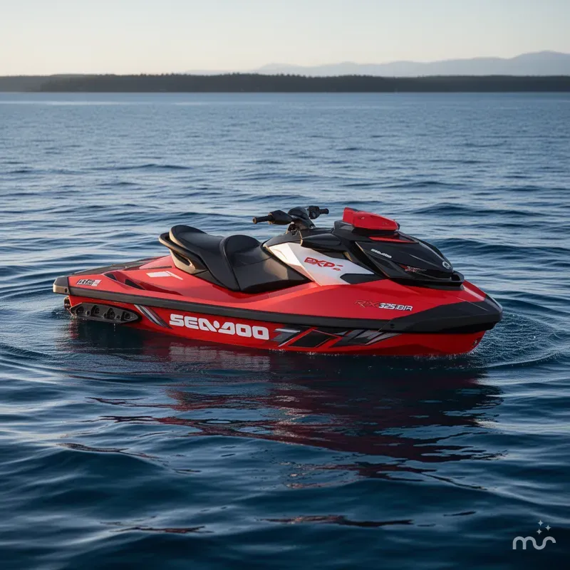 Slide: The Image of Sea-Doo RXP-X 325 iBR Fiery Red Premium Tech, BRP Premiu 2024 - 0