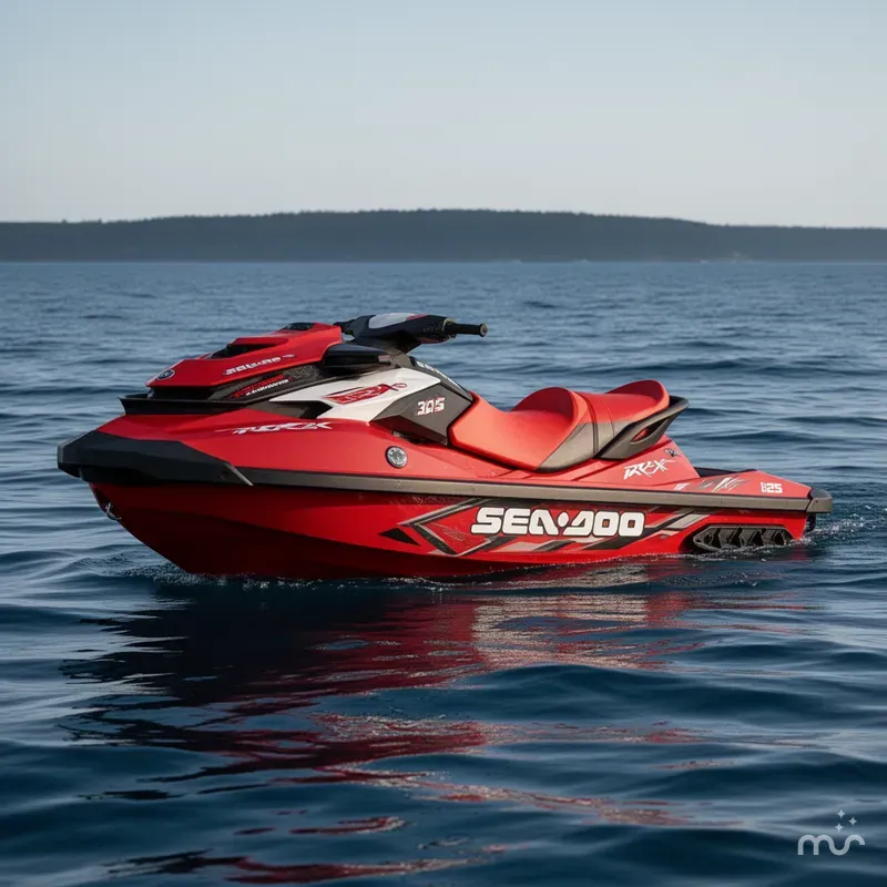 Slide: The Image of Sea-Doo RXP-X 325 iBR Fiery Red Premium Tech, BRP Premiu 2024 - 1