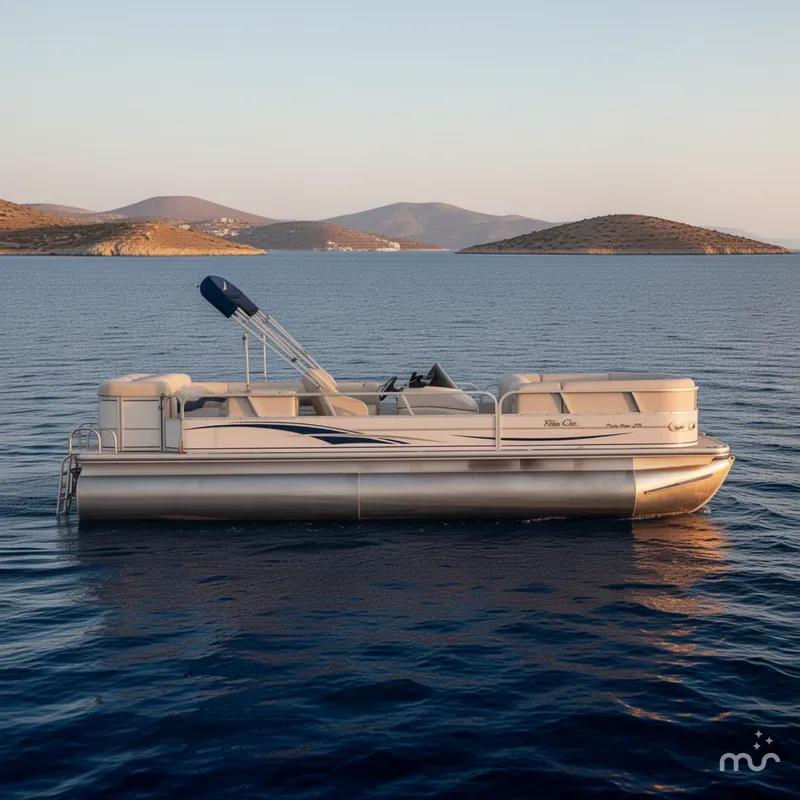 Slide: The Image of Sun Tracker Party Barge 25 Regency Edition 2005 - 2