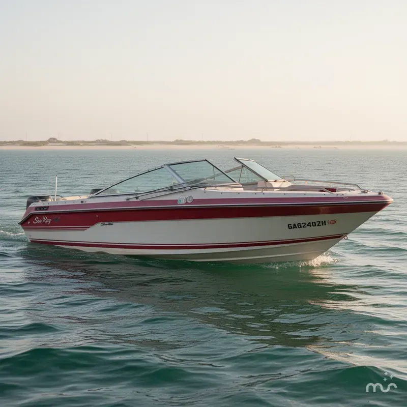 Slide: The Image of Sea Ray Seville 20 Bow Rider 1988 - 0
