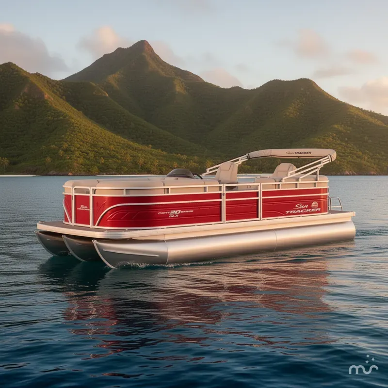 The Image of Sun Tracker Party Barge 20 DLX 2024 - 0