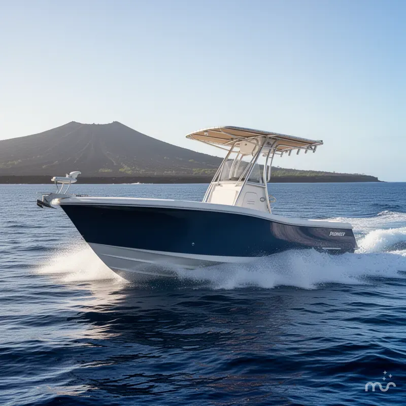 Slide: The Image of Pioneer 222 Islander 2026 - 2