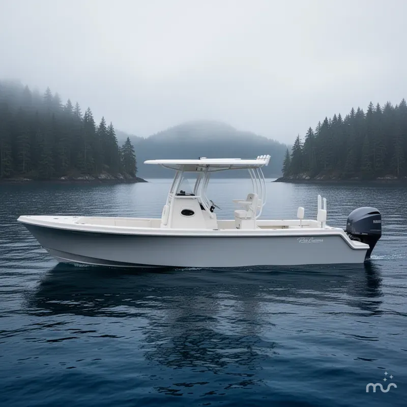 Slide: The Image of Pair Customs 27 Center Console 2024 - 2