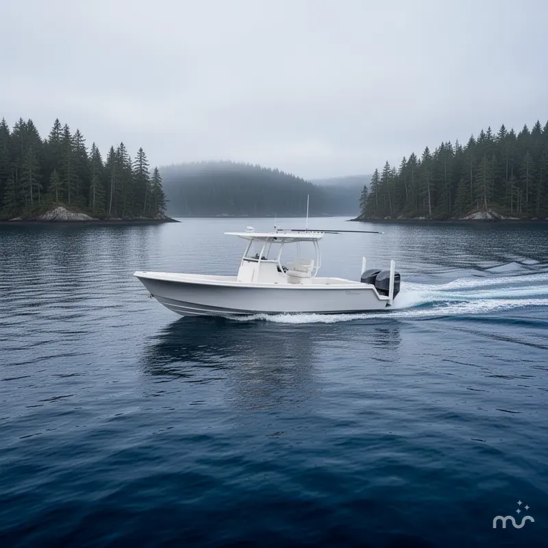 Slide: The Image of Pair Customs 27 Center Console 2024 - 4