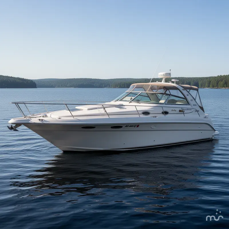 Slide: The Image of Sea Ray 330 Sundancer 1999 - 2