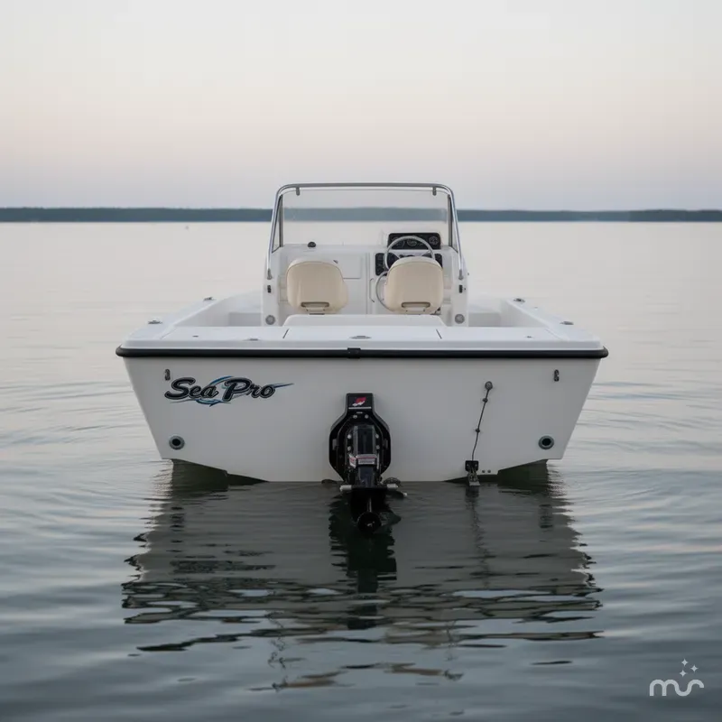 Slide: The Image of Sea Pro 195 Fish & Ski 2000 - 3
