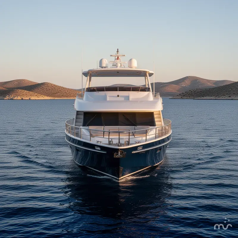 Slide: The Image of Blue Water 5800 Motor Yacht 2000 - 3
