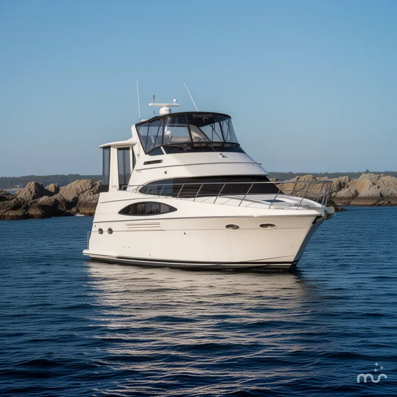 Slide: The Image of Carver Yachts 396 Motor Yacht 2000 - 2