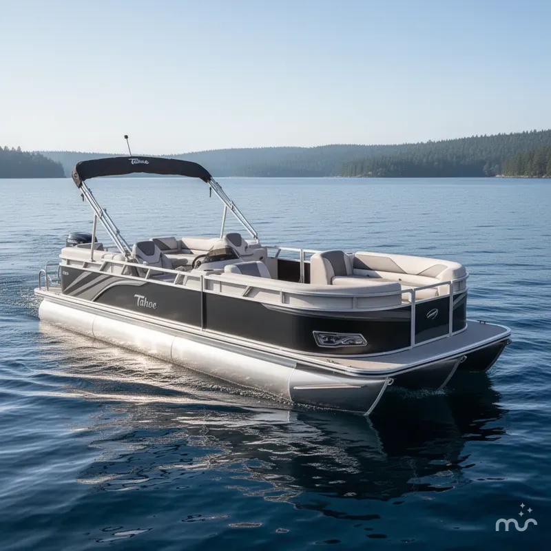 Slide: The Image of Tahoe Sport 2385 Quad Lounge & 90HP Honda 4-Stroke EFI 2024 - 0