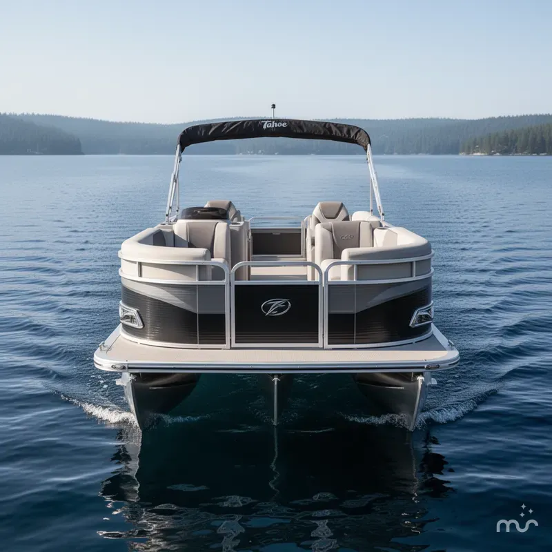 Slide: The Image of Tahoe Sport 2385 Quad Lounge & 90HP Honda 4-Stroke EFI 2024 - 1